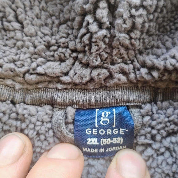 Gray Sherpa-Lined Hoodie - Picture 4 of 6